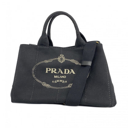 Prada Black Canvas Canapa