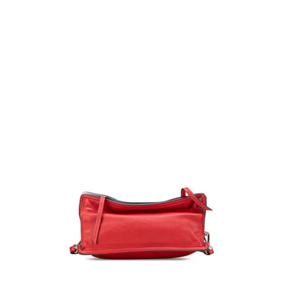 Prada Red Leather Etiquette
