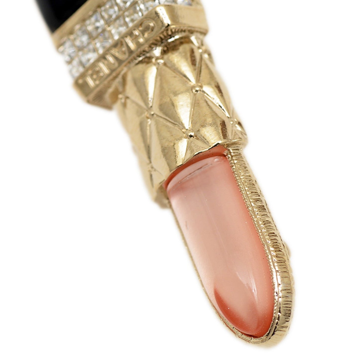 Chanel Gold Gold Plated Coco Mark