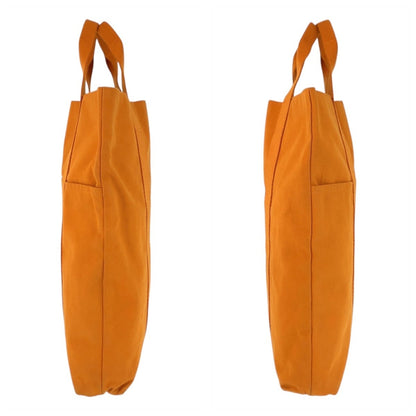 Hermès Orange Canvas Fourre Tout