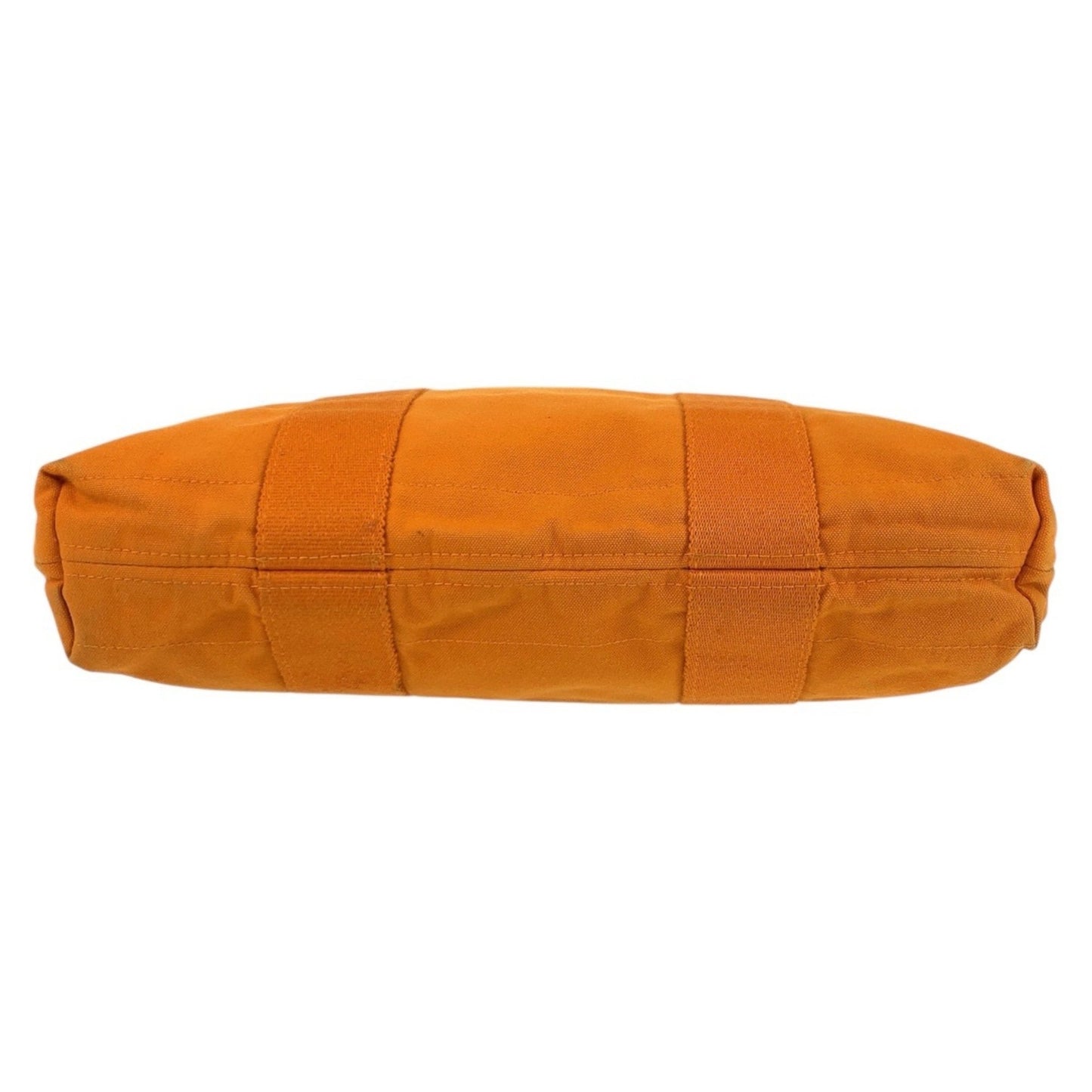 Hermès Orange Canvas Fourre Tout