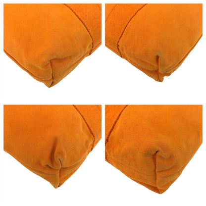 Hermès Orange Canvas Fourre Tout