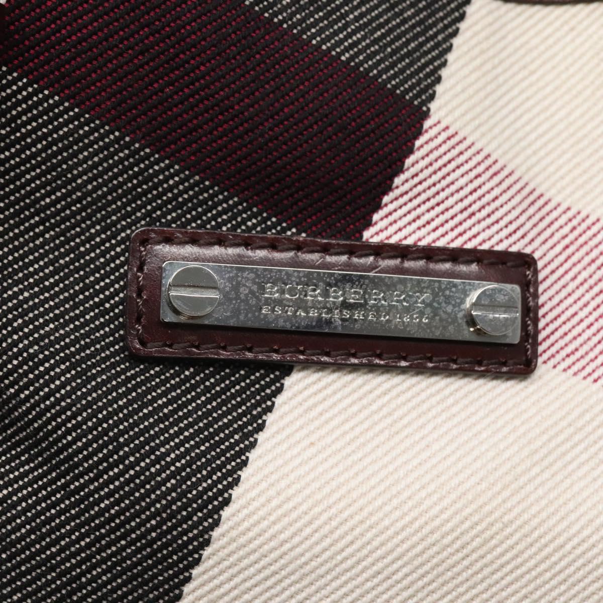 Burberry Brown Canvas Nova Check