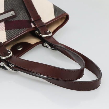Burberry Brown Canvas Nova Check