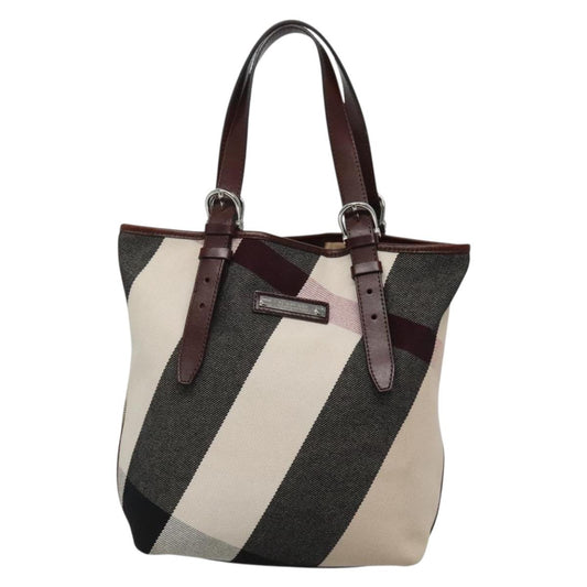 Burberry Brown Canvas Nova Check