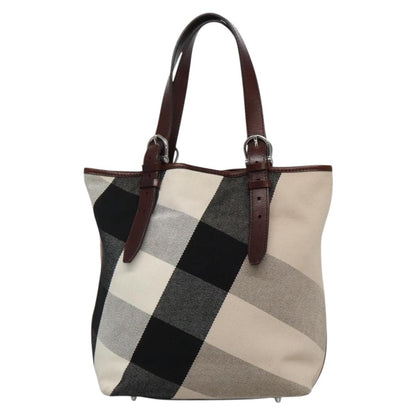 Burberry Brown Canvas Nova Check