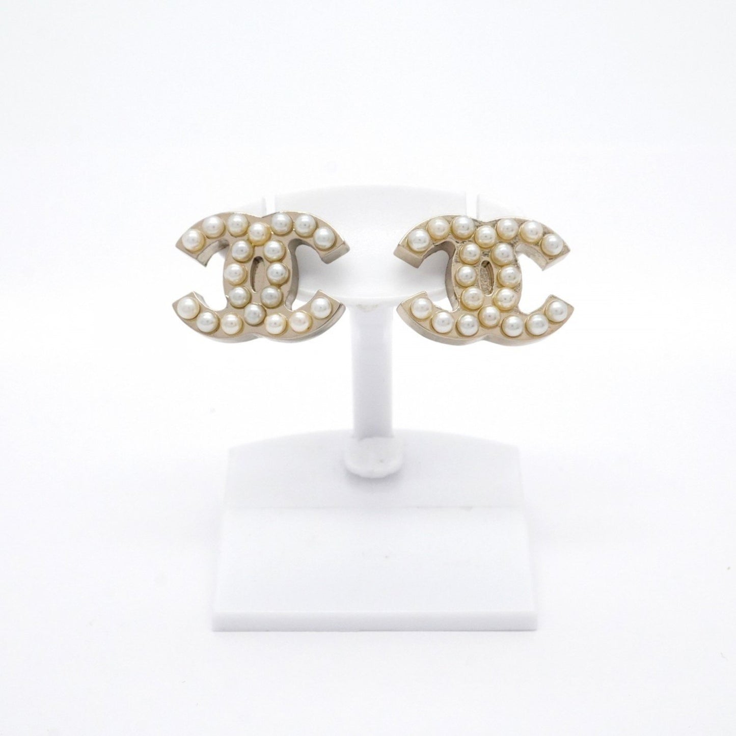 Chanel Gold Gold Plated Coco Mark