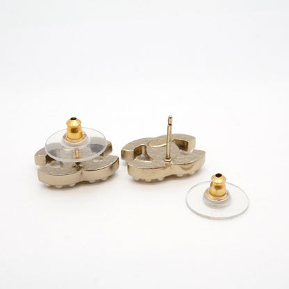 Chanel Gold Gold Plated Coco Mark