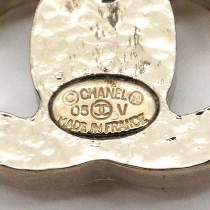 Chanel Gold Gold Plated Coco Mark
