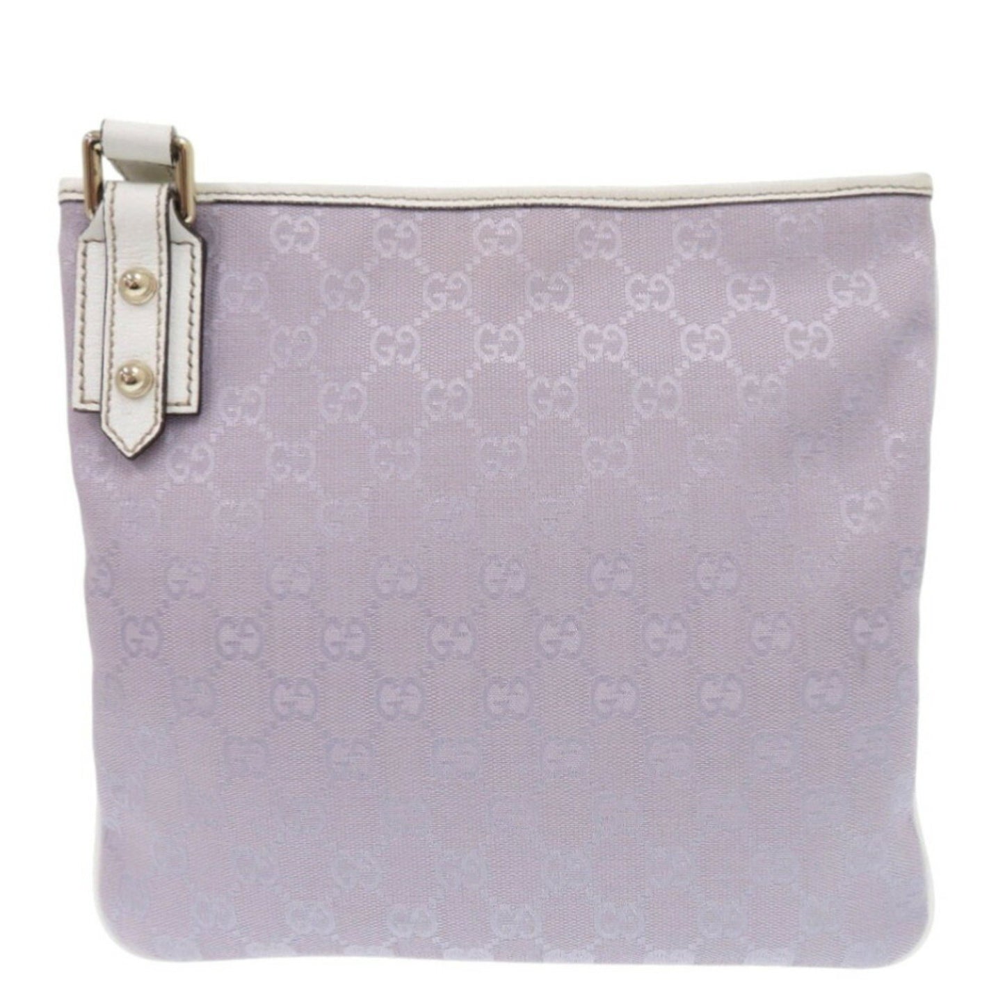 Gucci Purple Canvas Messenger