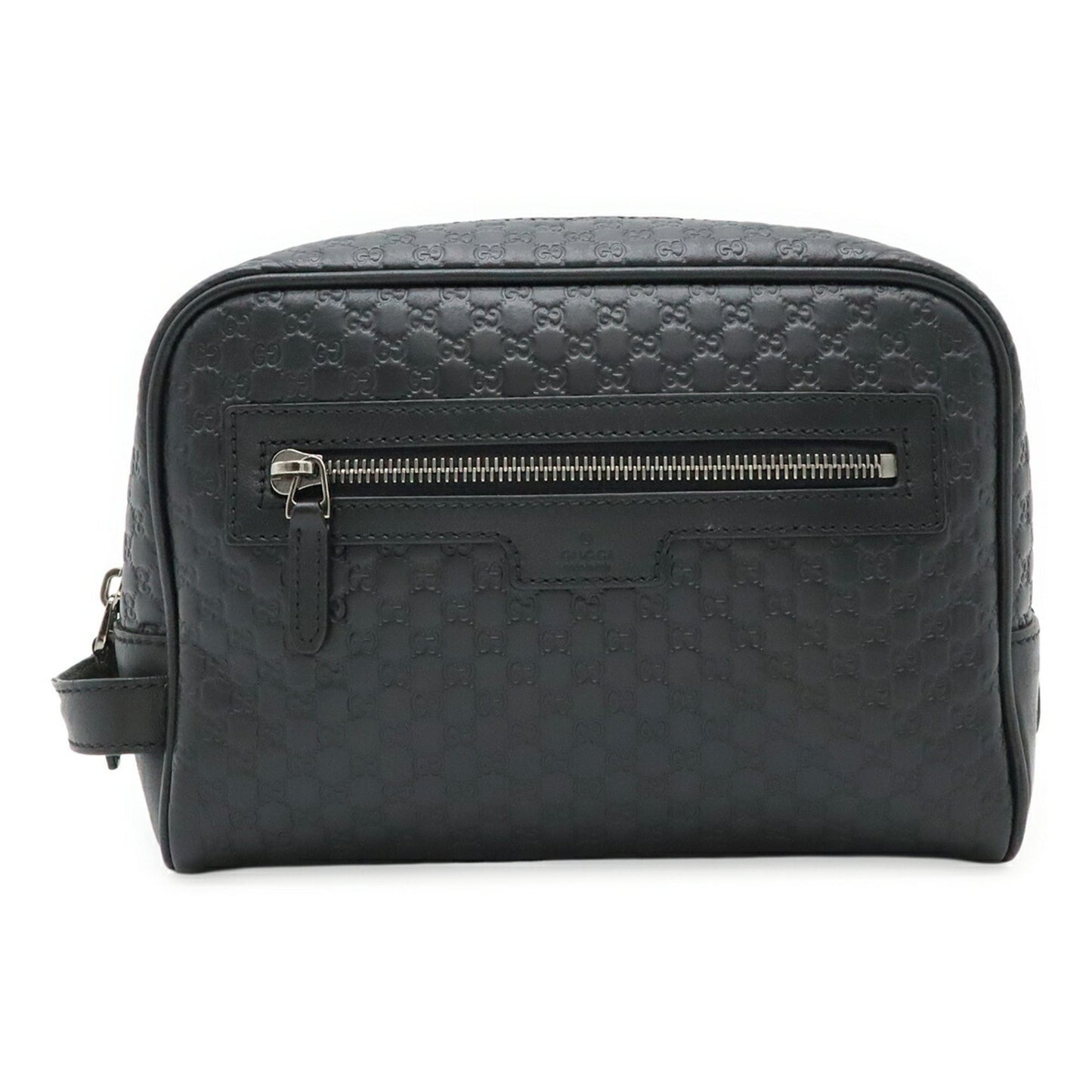 Gucci Black Leather Guccissima