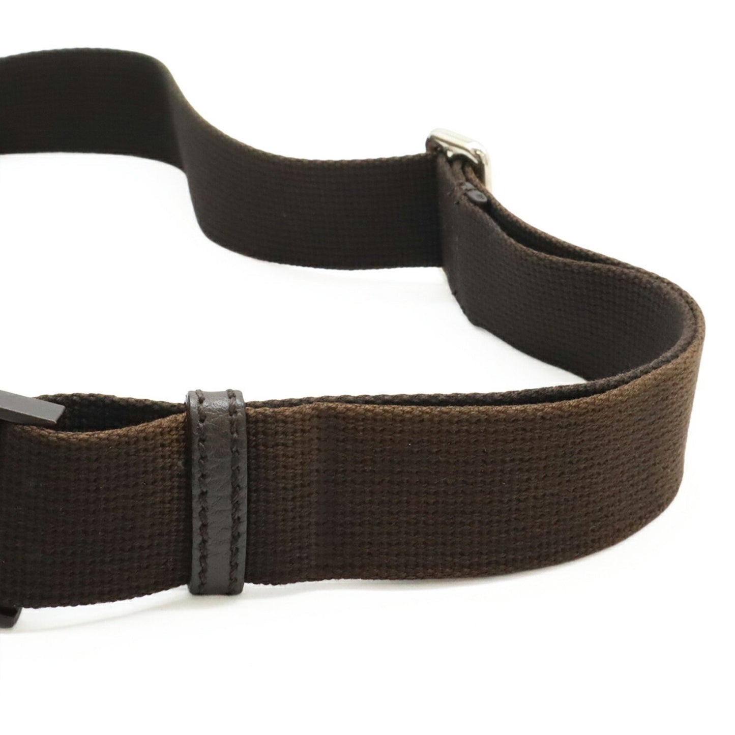 Gucci Brown Canvas, Leather Gg Canvas