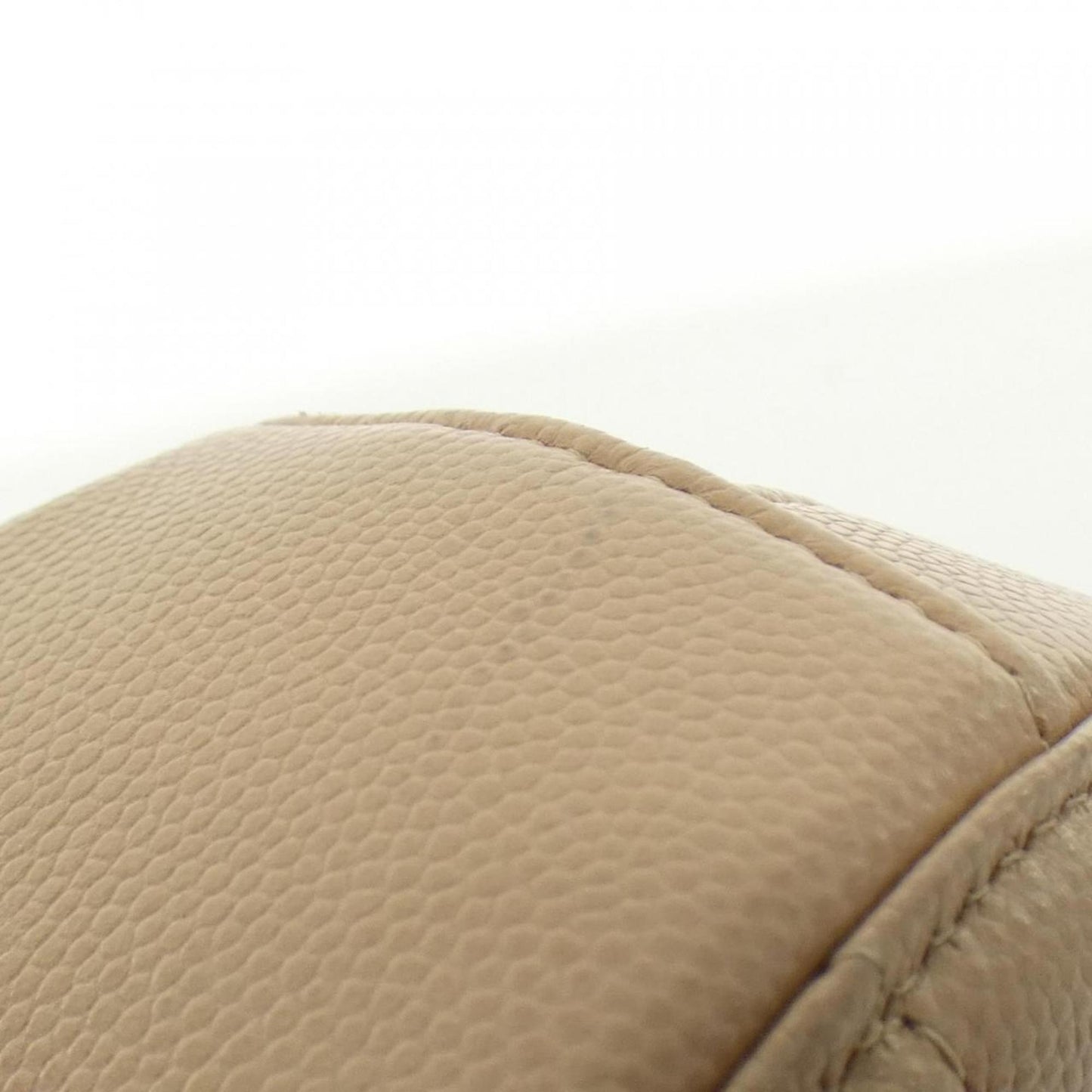 Chanel Brown Leather Round Mini