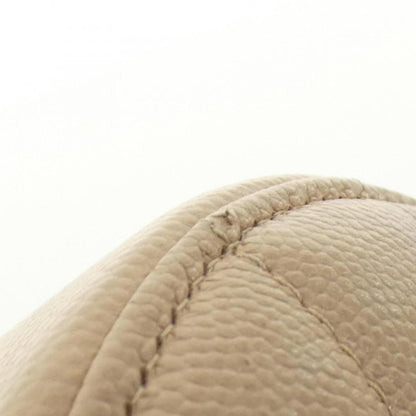 Chanel Brown Leather Round Mini