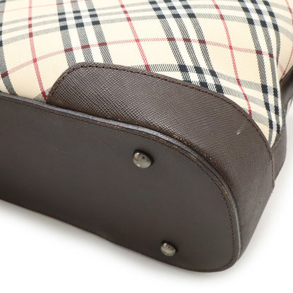 Burberry Brown Canvas Nova Check