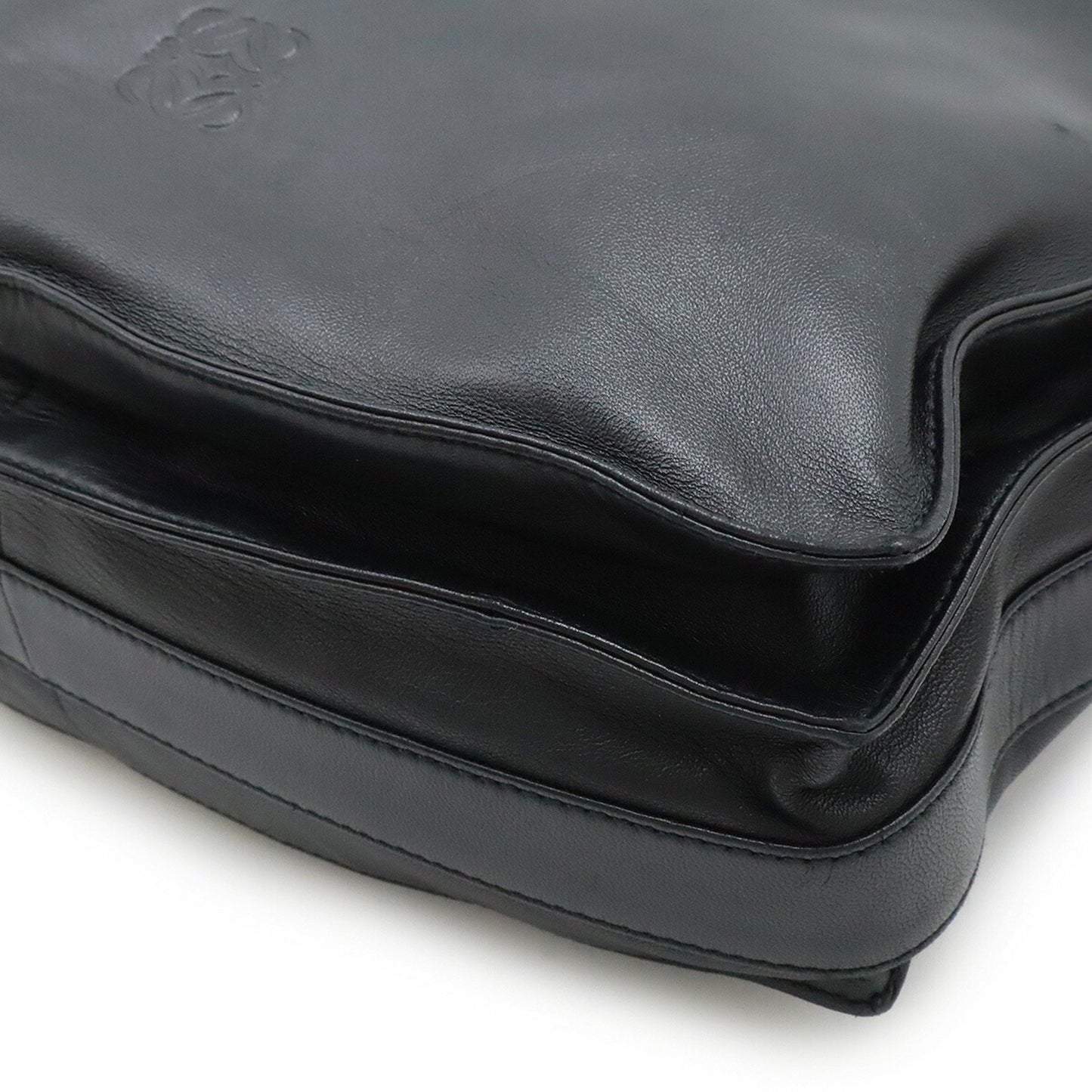Loewe Black Leather Flamenco