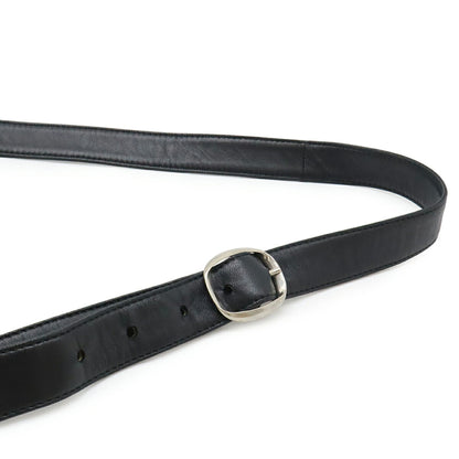 Loewe Black Leather Flamenco