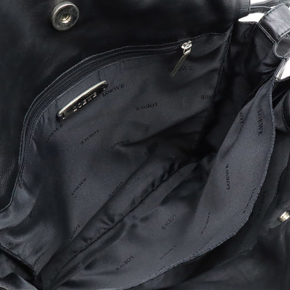 Loewe Black Leather Flamenco
