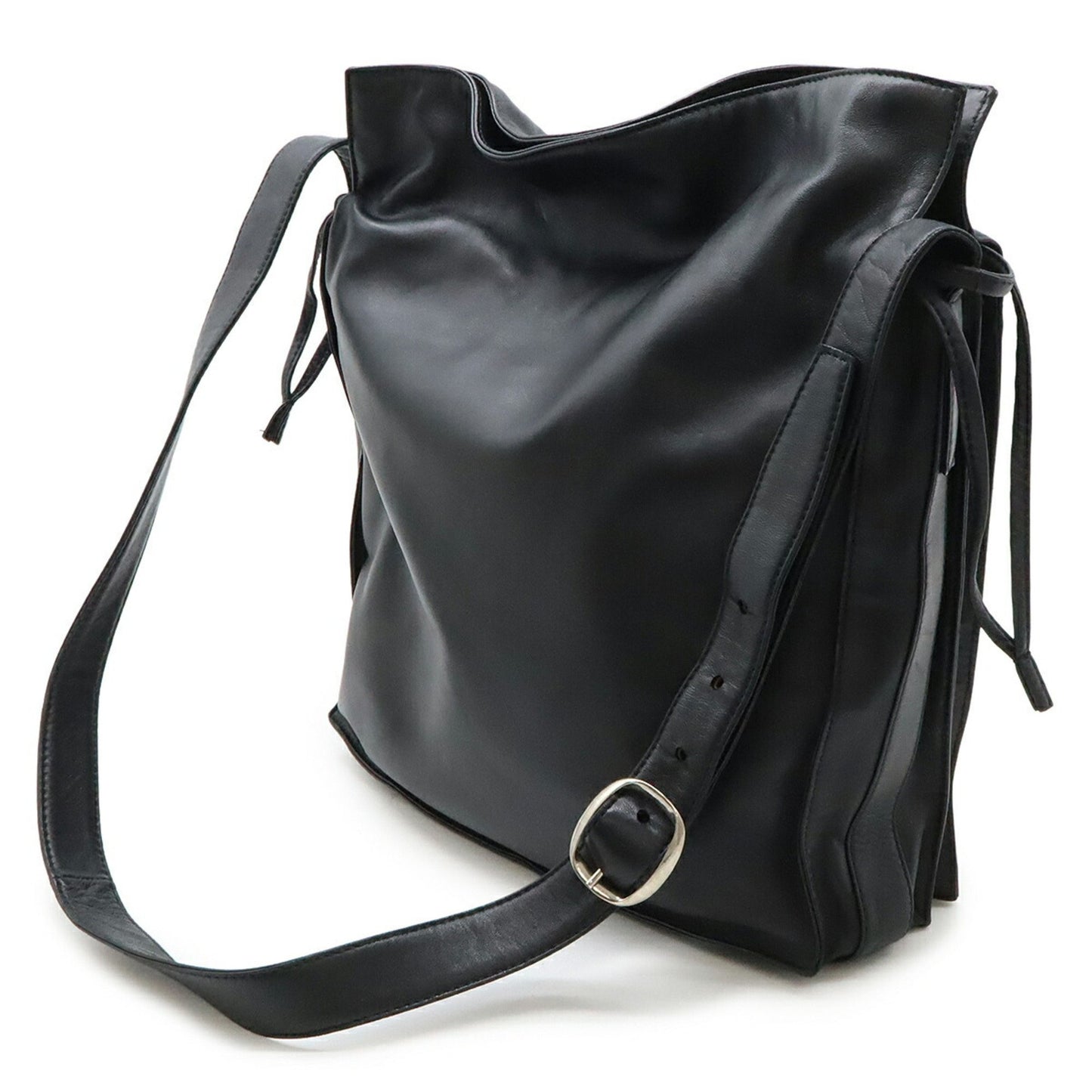 Loewe Black Leather Flamenco
