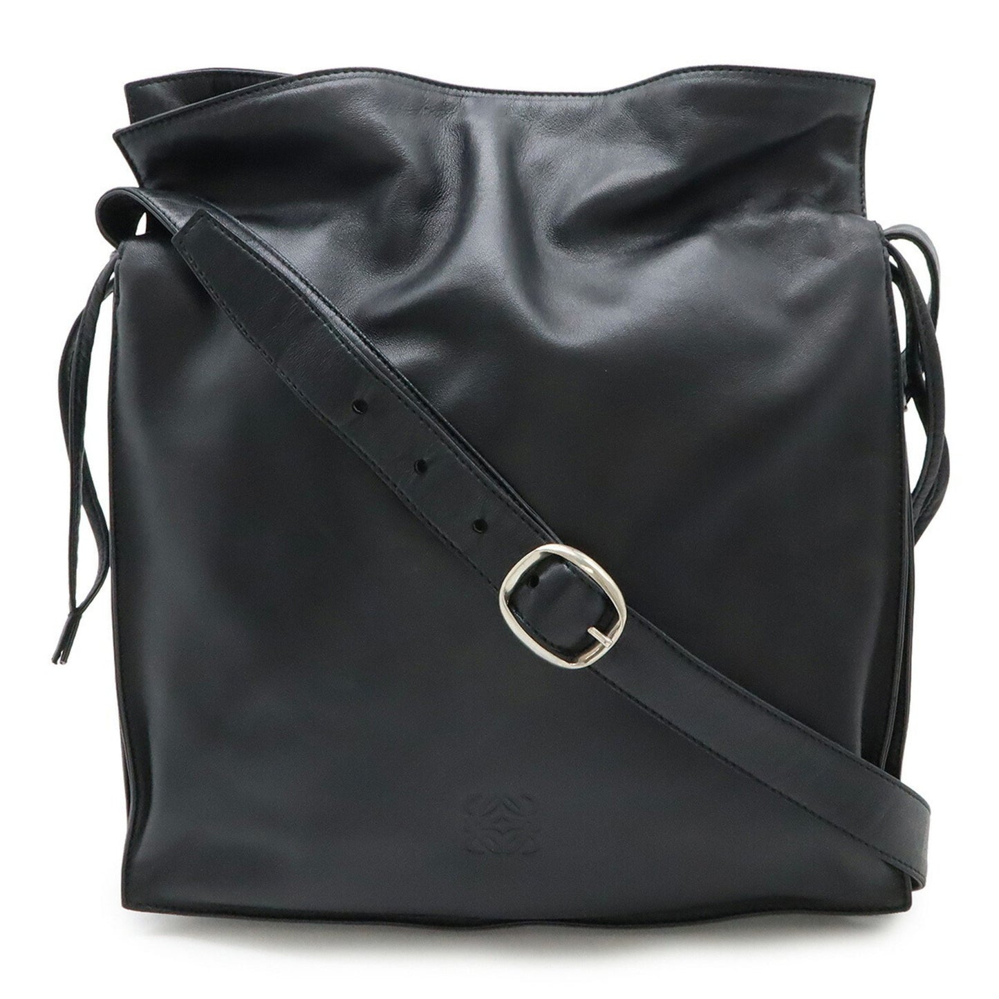 Loewe Black Leather Flamenco