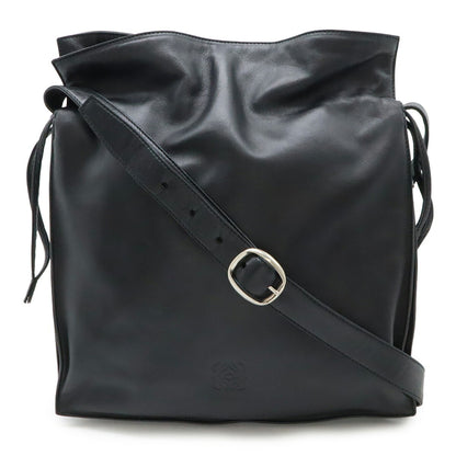 Loewe Black Leather Flamenco