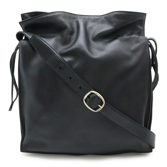 Loewe Black Leather Flamenco