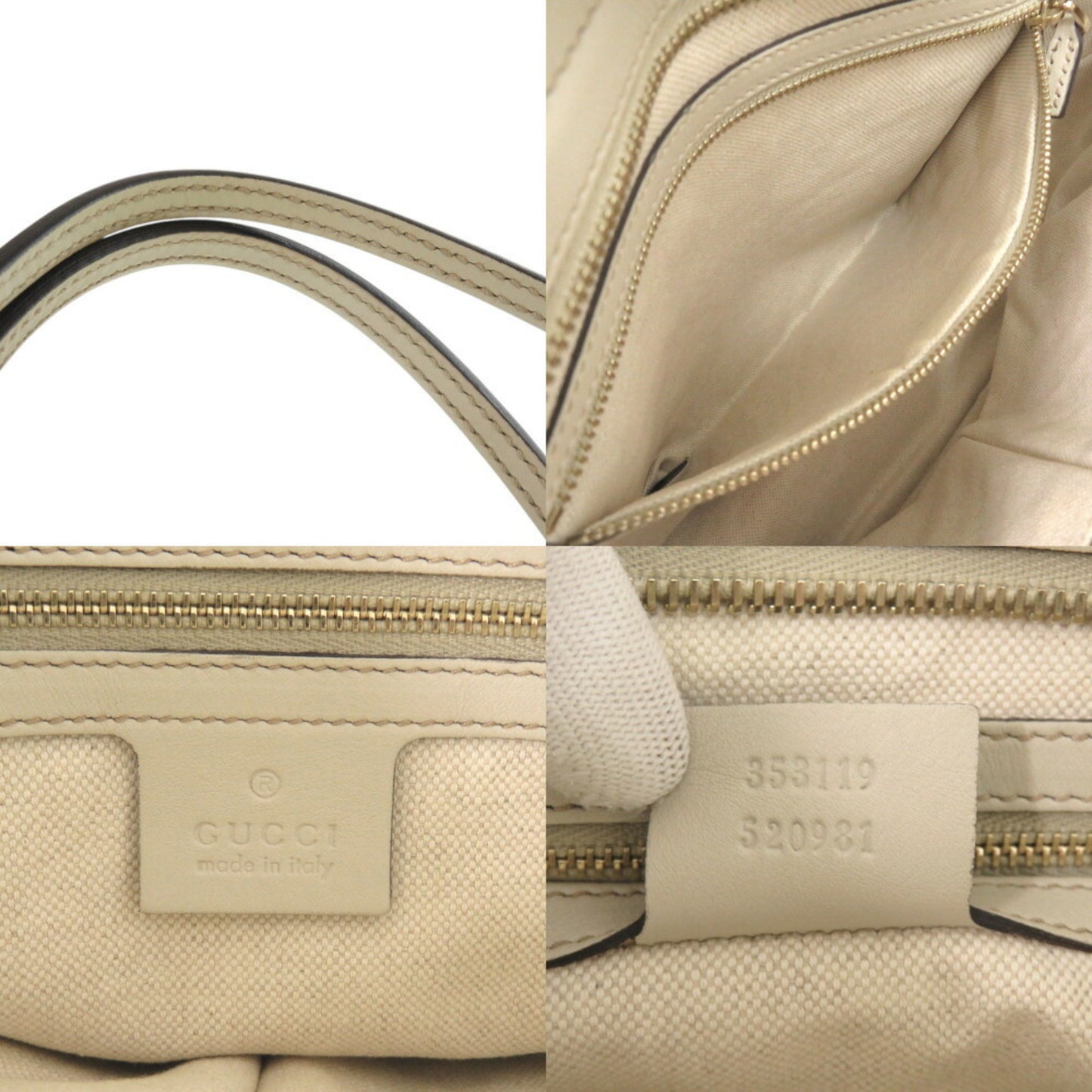 Gucci Brown Leather Guccissima