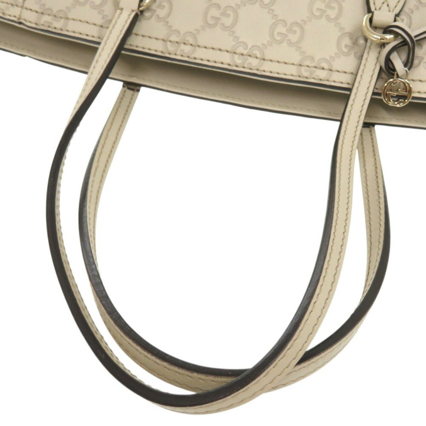 Gucci Brown Leather Guccissima