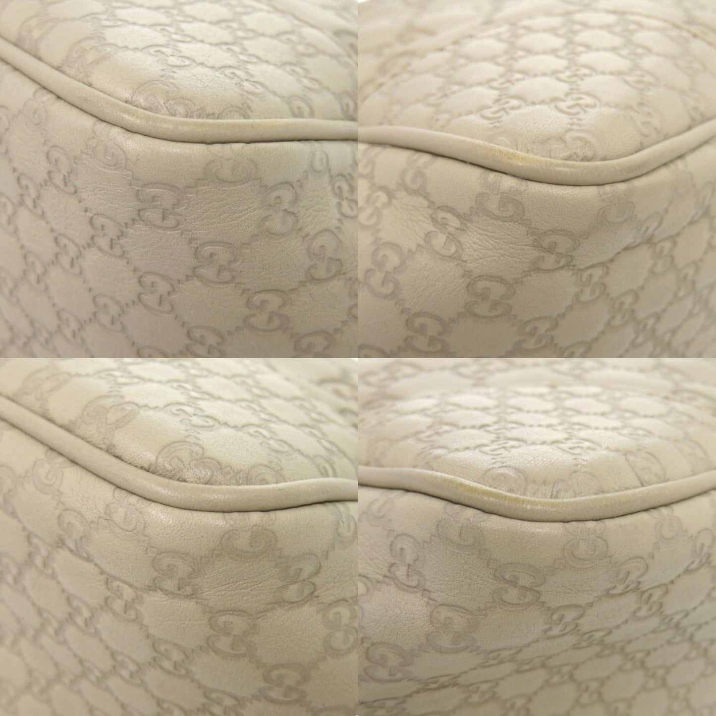 Gucci Brown Leather Guccissima