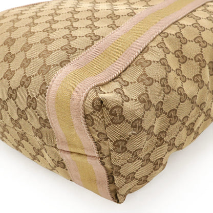 Gucci Brown Canvas, Leather Gg Canvas