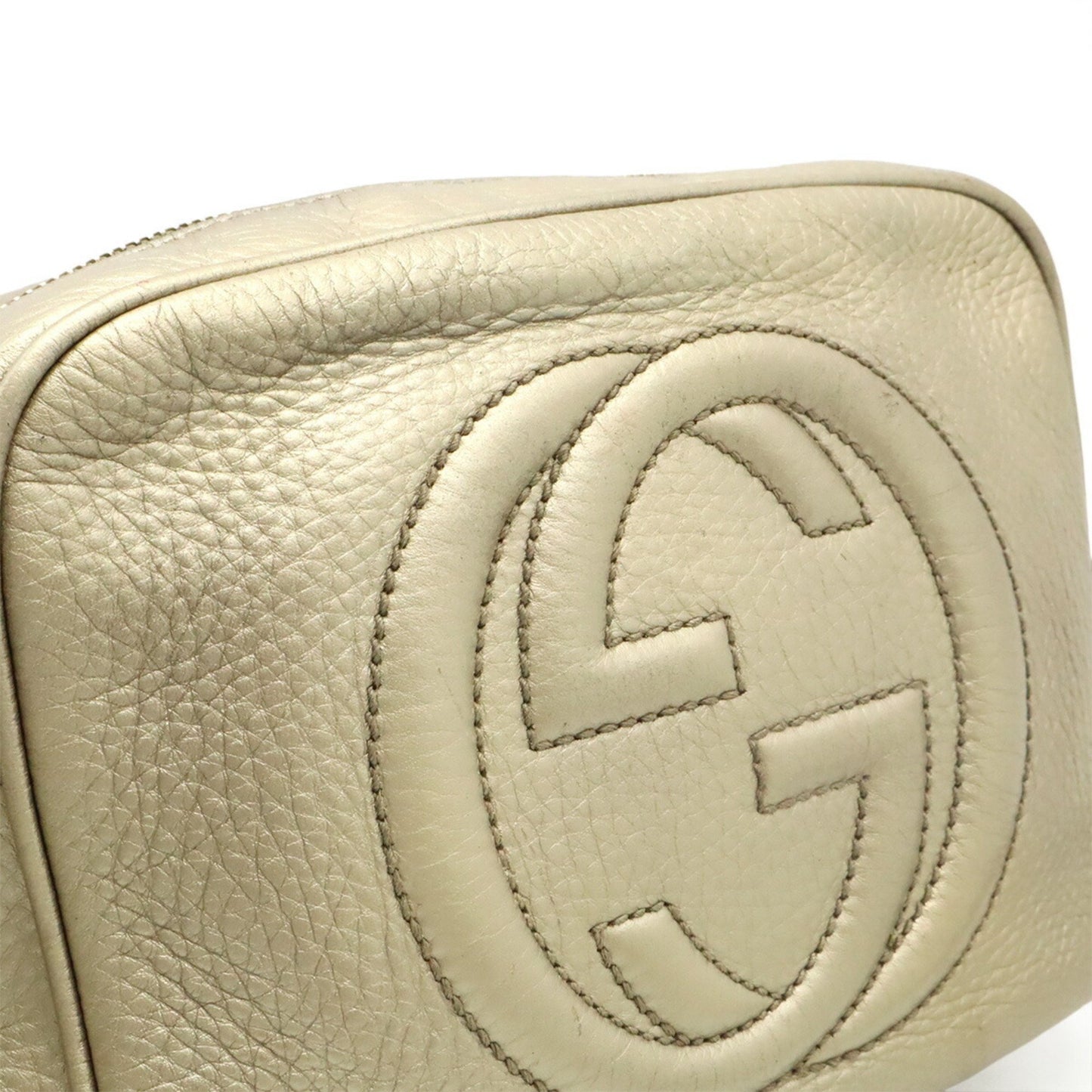 Gucci Gold Leather Soho