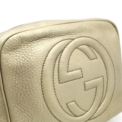 Gucci Gold Leather Soho