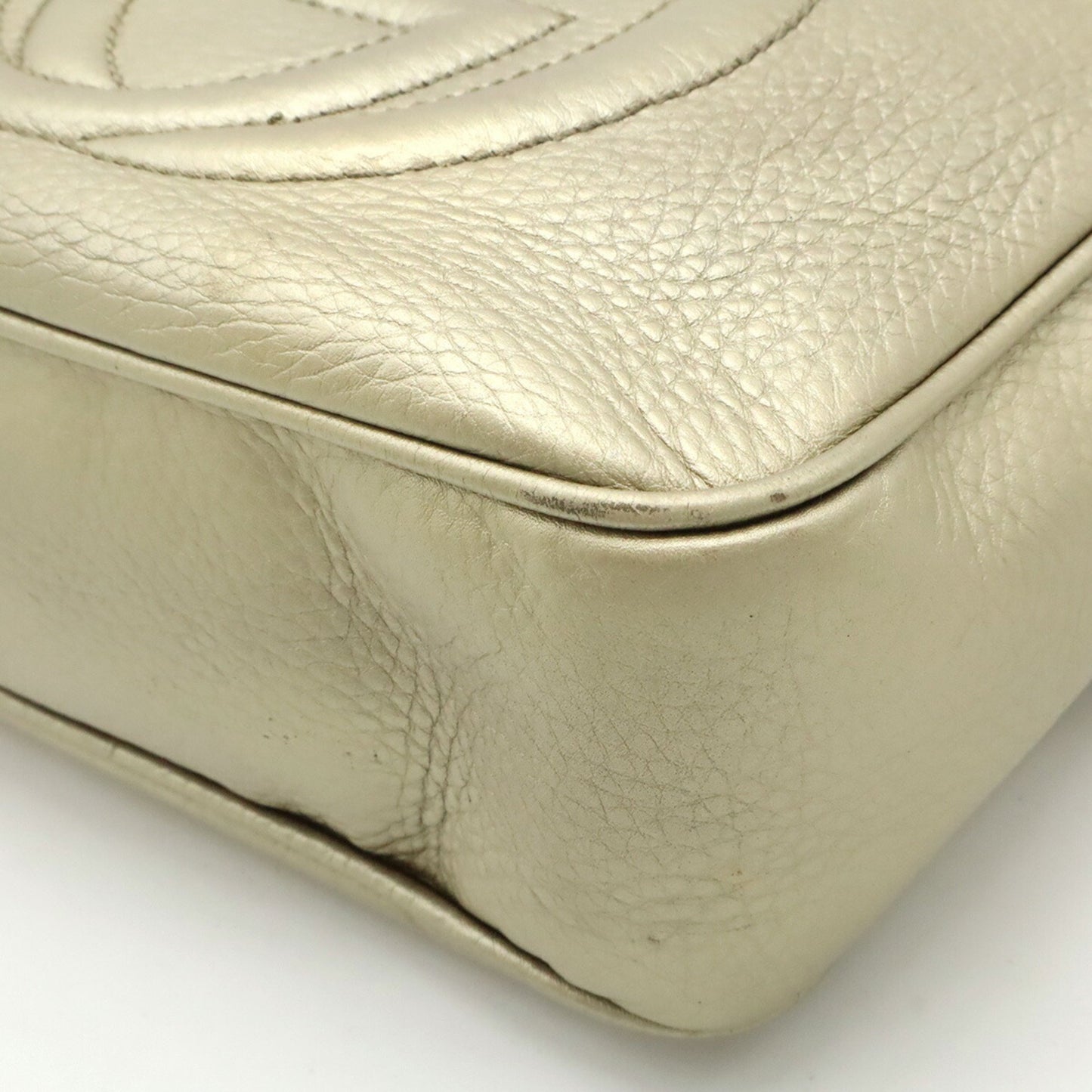 Gucci Gold Leather Soho