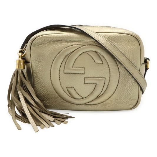 Gucci Gold Leather Soho