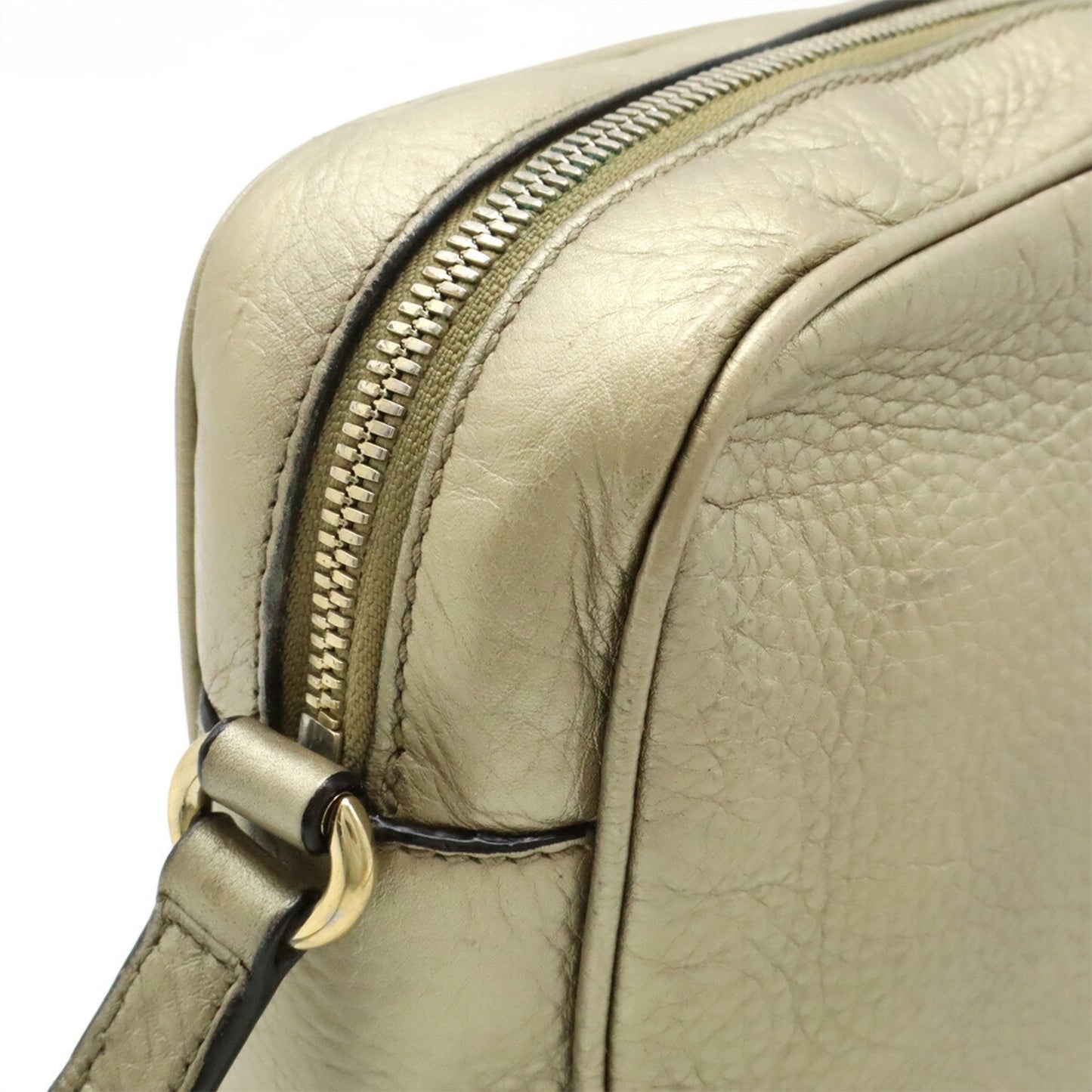 Gucci Gold Leather Soho