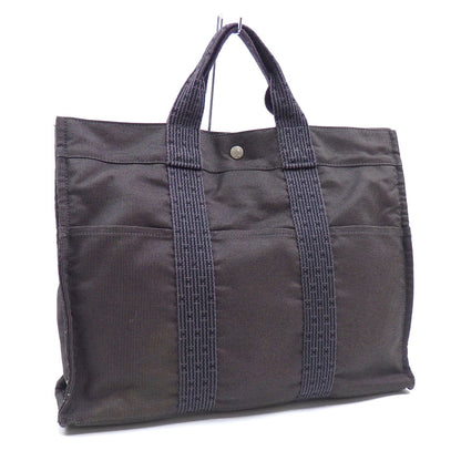Hermès Gray Canvas Herline