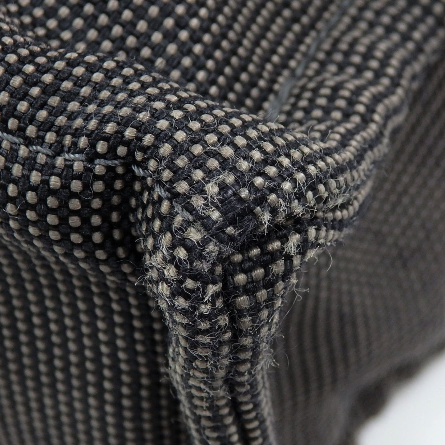 Hermès Gray Canvas Herline