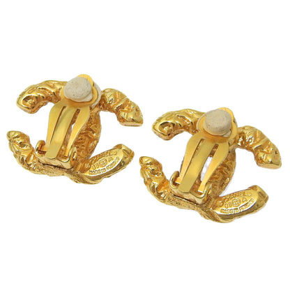 Chanel Gold Gold Plated Coco Mark