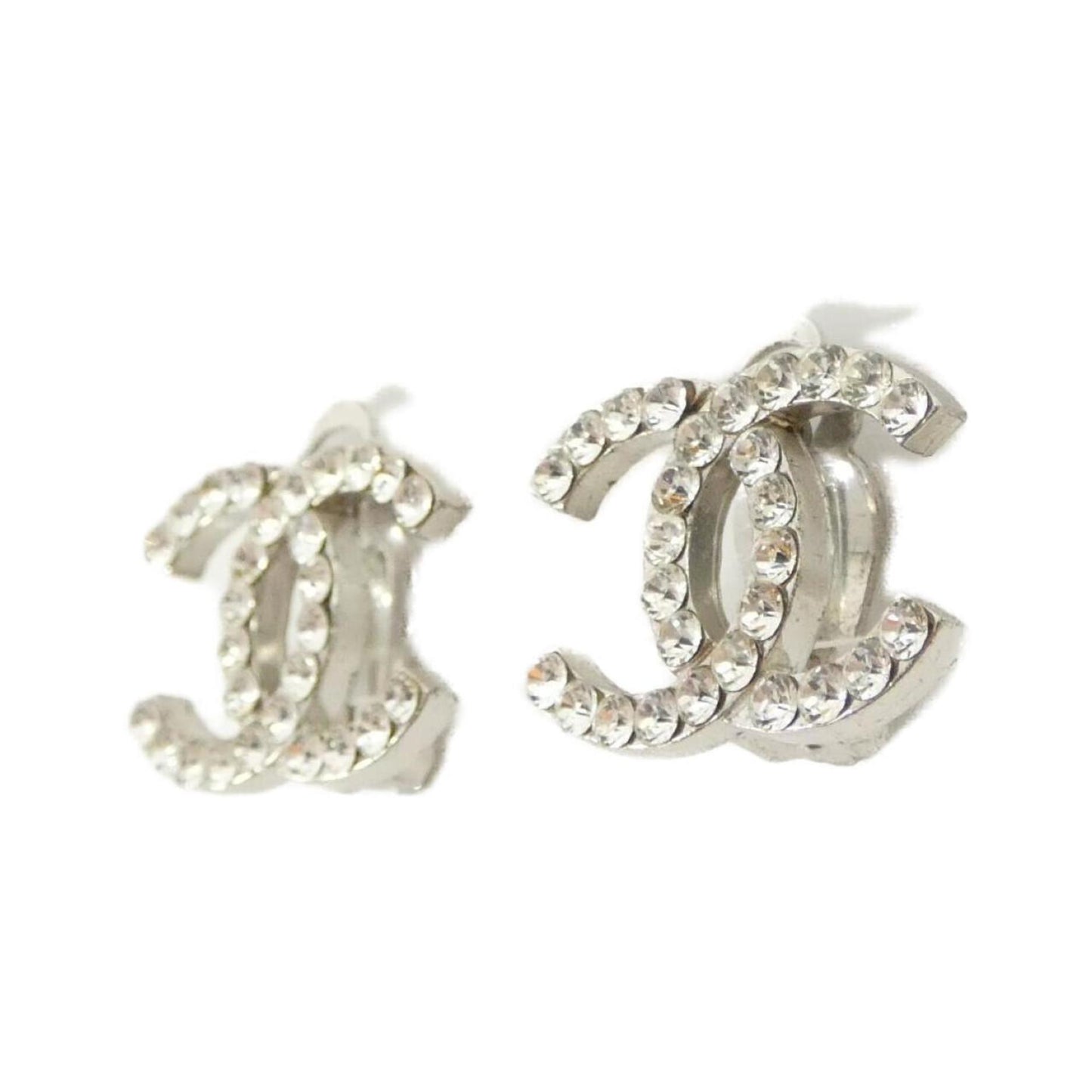 Chanel Silver Metal Coco Mark