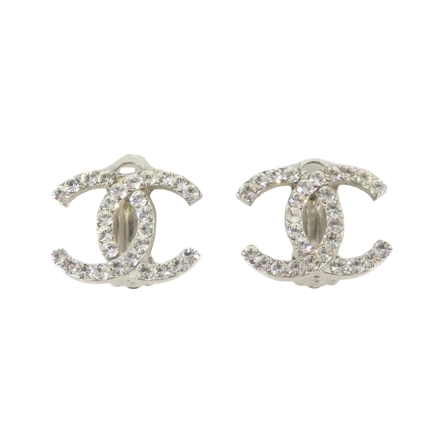Chanel Silver Metal Coco Mark