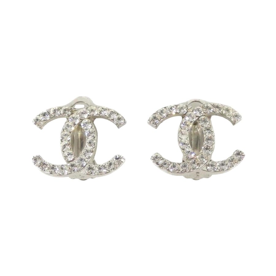 Chanel Silver Metal Coco Mark