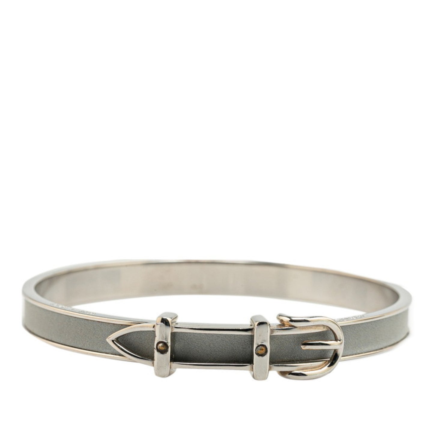 Hermès Silver Metal --