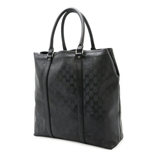 Gucci Black Leather Guccissima