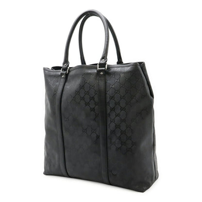 Gucci Black Leather Guccissima