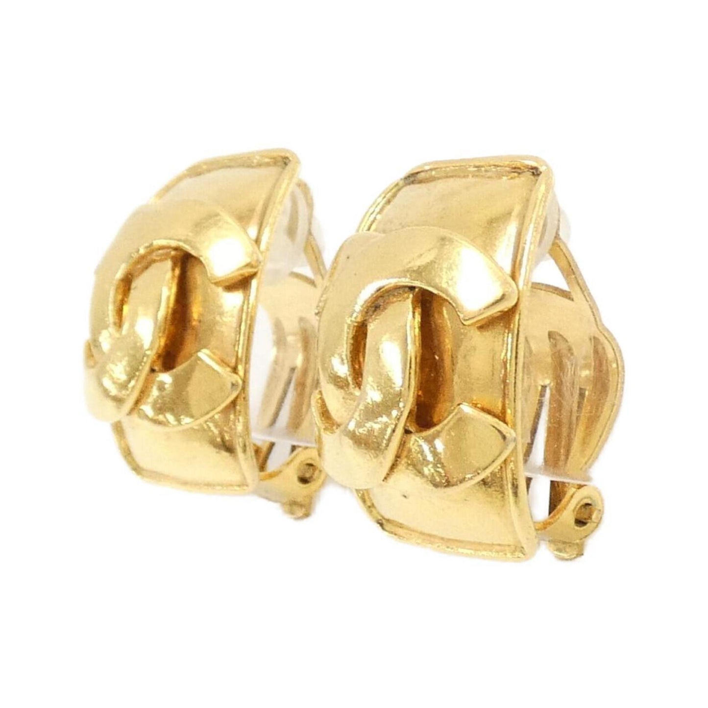 Chanel Gold Gold Plated Coco Mark