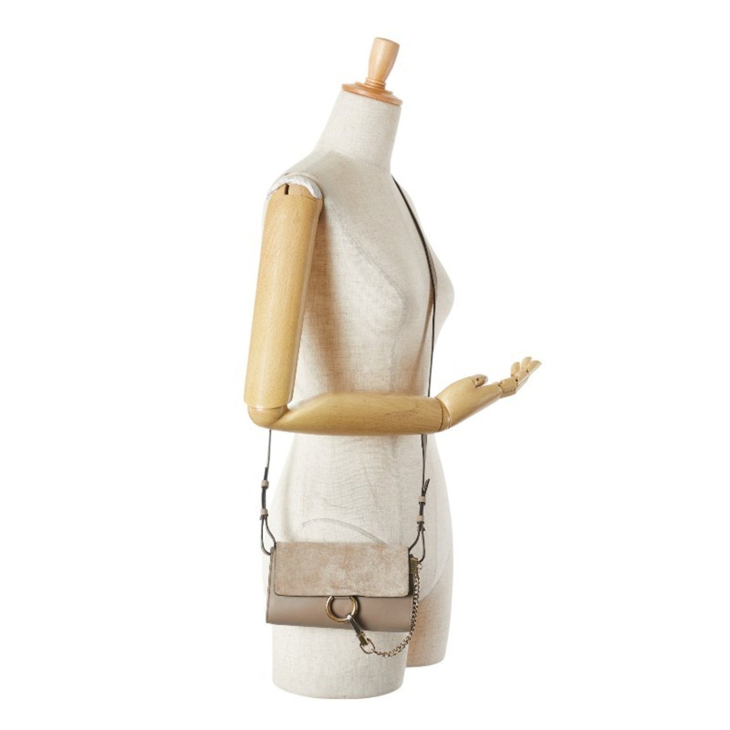 Chloé Gray Leather Faye