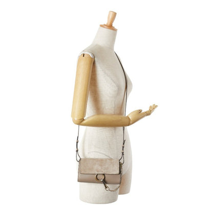 Chloé Gray Leather Faye