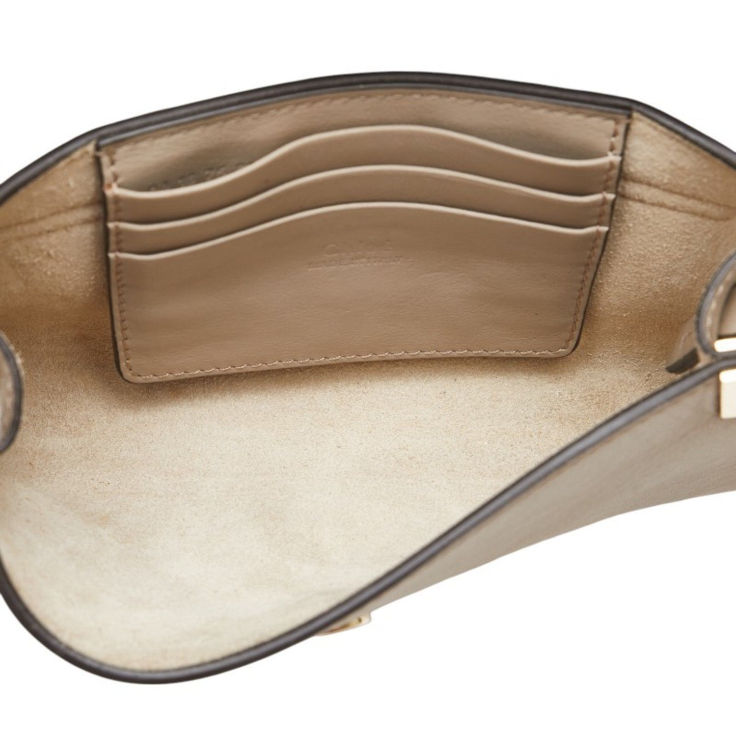 Chloé Gray Leather Faye