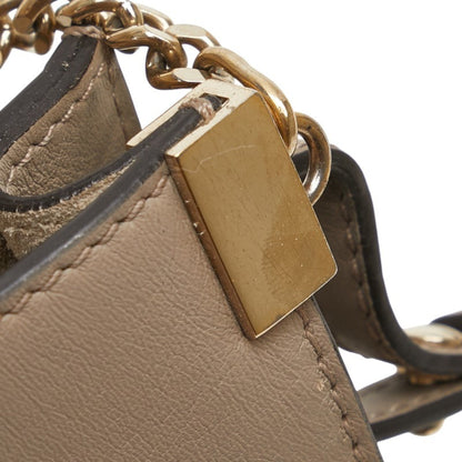Chloé Gray Leather Faye