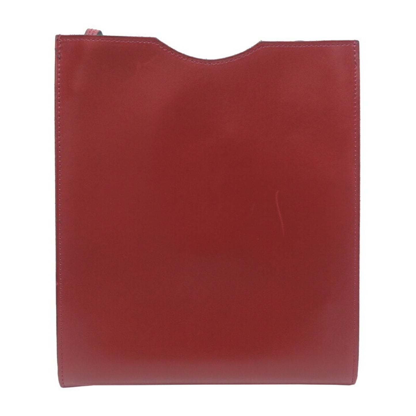 Hermès Red Leather Onimetou